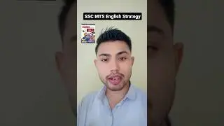 🌱 SSC MTS Havaldar 2024 🔥 English Strategy 🎯 #sscmts #english 💯