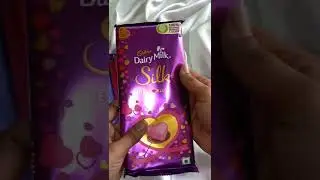 Cadbury Dairy milk Silk Heart Blush #shorts #short #shortvideo #chocolate #snacks