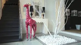 How to make: a large decopatch Giraffe animal