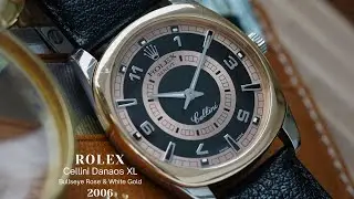Rolex Cellini Danaos XL Ref. 4243 18k White & Rose Gold 38 mm Papers 2006