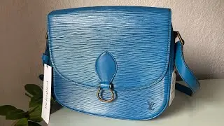 LV Saint Cloud Epi Shoulder Bag!