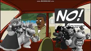 Dark Tornado Bowser Misbehaves at the Early Voting