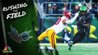 Oregon boosts College Football Playoff resume by beating USC | Rushing The Field | NBC Sports