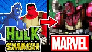 ХУДОЖНИК MARVEL рисует ГИГАНТСКУЮ ЧАСТЬ ХАЛКА И АГЕНТОВ СМЭША! Часть 2!