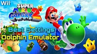 Super Mario Galaxy 2 (Wii) Gameplay | Best Settings Dolphin Emulator Android 2022