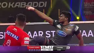 Ajith Kumar's Best Raids vs Gujarat Giants