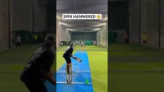 Cricket Spin Hammered 🤯 Leg Spin Bowling To Batsman Stylish Timing Shots Sixes 🏏 #cricket #shorts