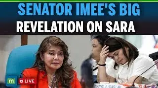 Imee Marcos LIVE: Senator Imee's Big Revelation On Sara | Philippines Senate LIVE