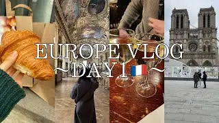【vlog】ヨーロッパ周遊旅行！DAY1〜Paris🇫🇷〜#paris #europe #パリ旅行 #ヨーロッパ旅行