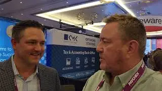 Isaac O'Bannon speaks with Jim Boomer, an AICIPA ENGAGE event chair and CEO of Boomer Consulting.