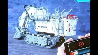 LEGO Technic Liebherr 9800 42100: Live Presentation