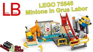 LEGO 75546 Minions in Grus Labor