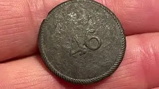 Metal Detecting 46th Regiment Of The Foot Button!! Revolutionary War Button! 1700&rsquo;s Relics! Equinox