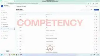 TOOLS MANAGMEENT COMPETENCY HR / HSE