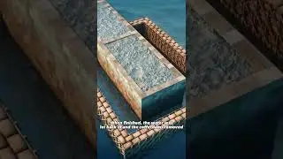 Как римляне строили волнорезы? #история #римскаяимперия