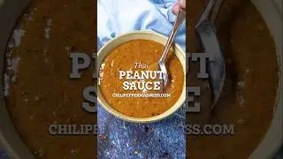 EASY Thai Peanut Sauce