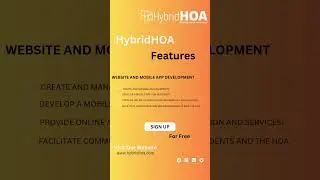 HybridHOA - Management Made Easy. #hoasoftware #hoamanagement #communitymanagement #hoa #hybridhoa