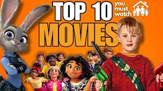 Top 10 Family Movies You Must Watch Today 🎬 | Fun + Emotions