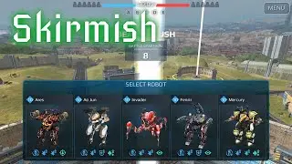 War Robots Skirmish - The Meta Hangar (Rome Map) - August 19, 2019