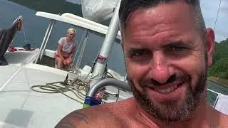 Our First Over Night Sail Trip! Largest body of water ship has seen so far!