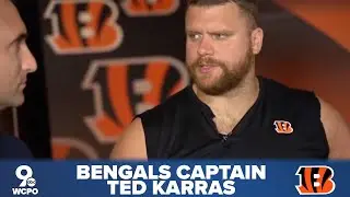 One-on-one with Ted Karras, Bengals captain for the 2022 season