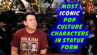 Most ICONIC Pop Culture CHARACTERS in STATUES!