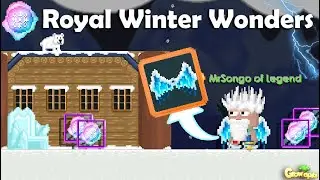 i Made 12.000 Royal Points to get MAX REWARD!! (NEW WING) | Growtopia