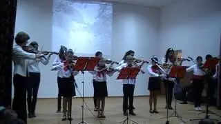 Spectacol Jijila Vis de Craciun 20 12 2013 Sa cante vioarele