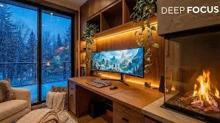 Deep Work Music for Extreme Focus 🧠 | Winter Study Ambience ❄️ | Elite Productivity Music