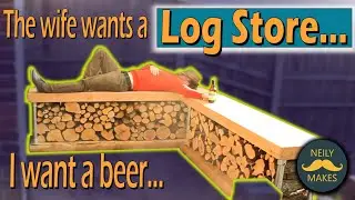 Simple LOG STORE (Easy DIY/How To)