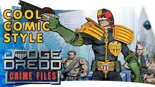 Judge Dredd: Crime Files. Cool Comic Style!