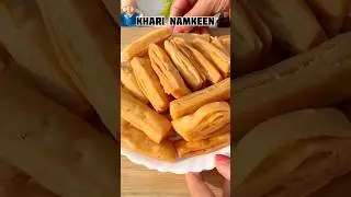 Diwali Special Khari Namkeen Recipe #shorts #recipe #namkeen #diwali #diwalispecial #shortsfeed