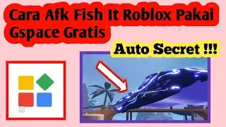 How to AFK Fish It for Free on Gspace | How to AFK on Fish It Roblox