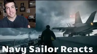 Navy Veteran REACTS to Battlefield 3 Aircraft Carrier Mission