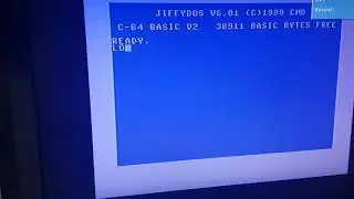 The C64 Net Modem startup with Strike Term 2014