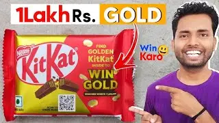KitKat Win Gold Voucher Worth ₹1 Lakh Rupees New Offer 2025 | KitKat Win Gold New Offer Pack 2025 ✅😎