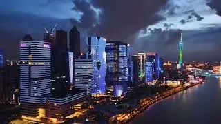Photon Pulse: Cyber-Guangzhou After Dark