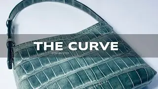 The Curve – Handmade Crocodile Leather Bag