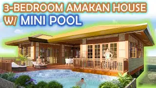 AMAKAN HOUSE DESIGN: 3 Bedroom with MINI POOL