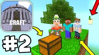 MINICRAFT Skyblock Multiplayer Survival Gameplay Walkthrough Part 2 | Minicraft 2024
