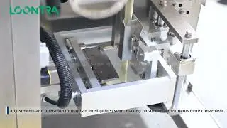 Packaging machine for turmeric powder sugar powder filling date printer 35 cuts/min
