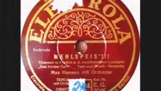 Mehlspeis&acute;!!!   Max Hansen