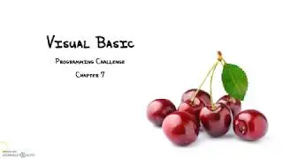 VB Program - Chapter 7
