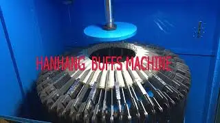 corrugated buffs wheel making machine