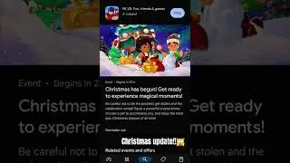 Pk xd christmas update 2024 #pkxd #shorts