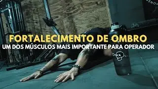 Fortalecimento de Ombro - Um dos principais conjuntos de músculo para o operador.