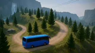Modern Bus Simulator 2025 &ndash; Ultimate Offroad Tracks Driving &ndash; Realistic Android GamePlay 