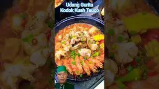 Креветки, осьминог и лягушка в супе тауко. #shorts #shortsfeed #shorttrending #shortsfyp #food #s...