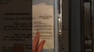 Le document d'archive du jour : Plein de courriers