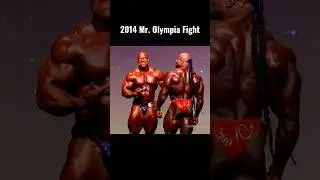 2014 MR. OLYMPIA FIGHT &mdash; PHIL HEATH VS. KAI GREENE. #shorts #gymmotivation #bodybuilding